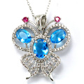 Good Quality and Fashion Silver Pendant Jewelry, Love Heart Pendant P4991